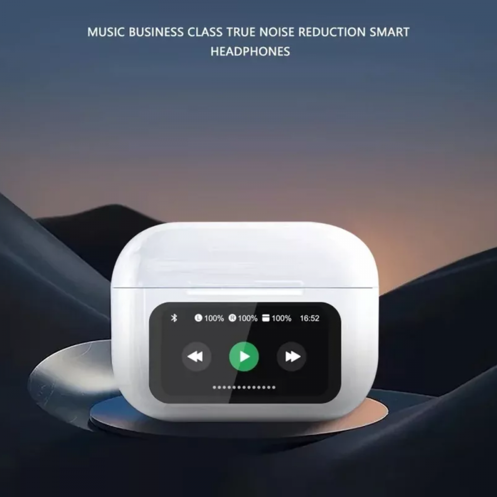 Fone de Ouvido Bluetooth Peining Pei-P666 com Visor Digital Touch Microfone Cancelamento de Ruído Resistente à Água - Imagem 9