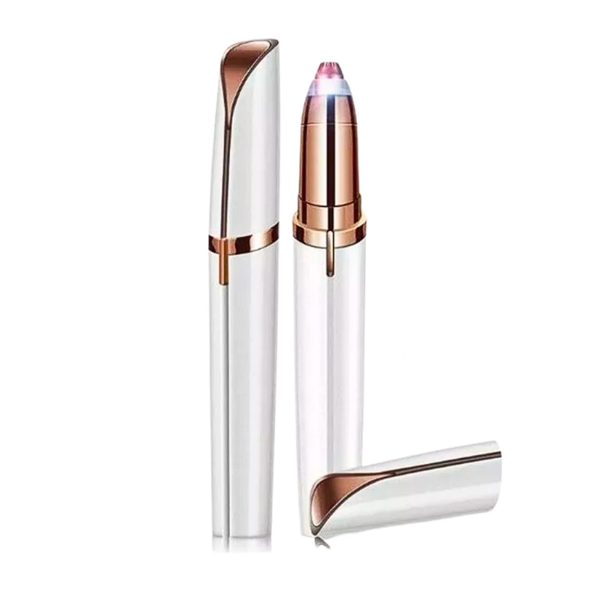 Caneta Aparador de Sobrancelhas e Pelos Portátil Recarregável Kapbom KA-2727 Depilador Aparador Sem Dor Seguro Eficaz - Imagem 2