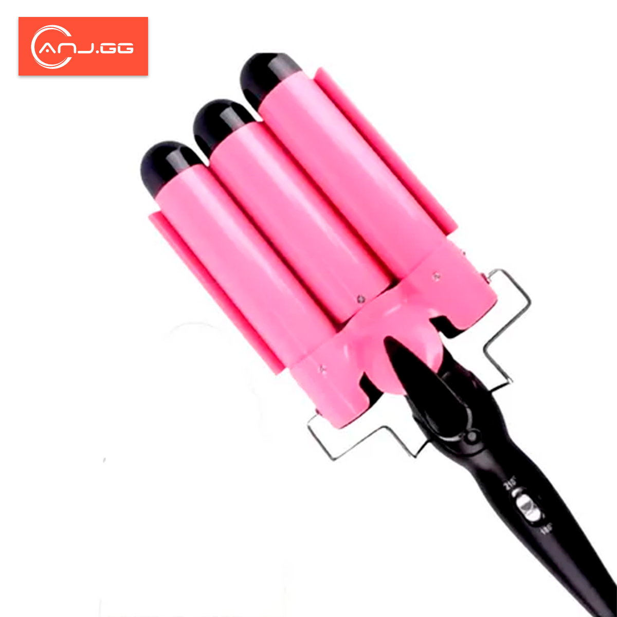 Modelador de Cachos 25mm Prancha Triondas Profissional Bivolt Cerâmica Anti Estático Resultados de Salão Todos Cabelos - Imagem 6