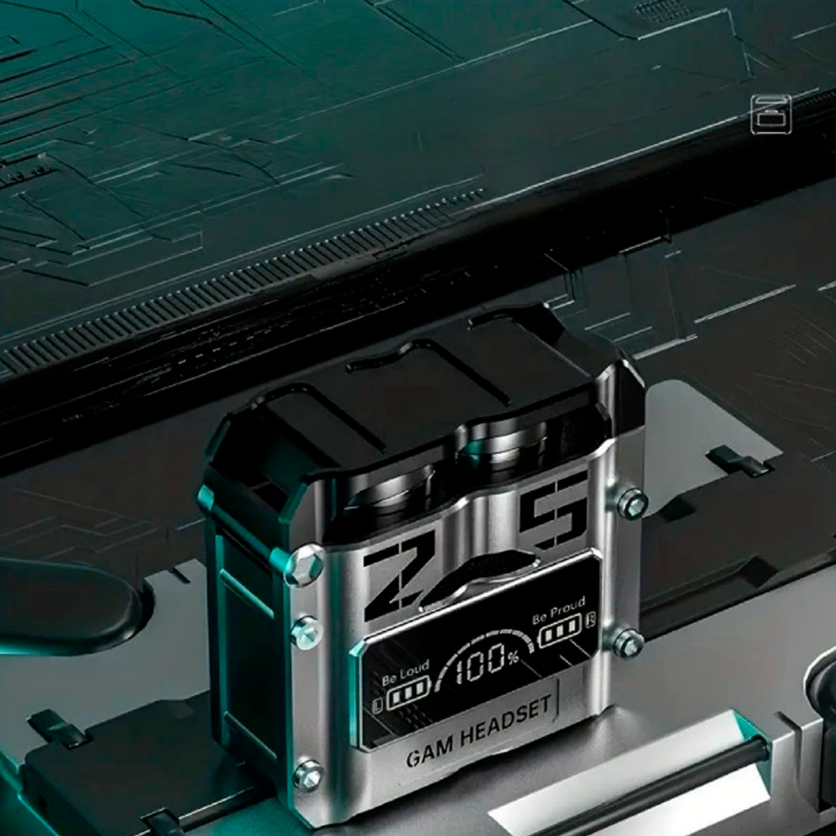 Fone de Ouvido M25 TWS Sem Fio Bluetooth Display de Bateria Power Bank Cancelamento de Ruído Microfone para Chamadas - Imagem 6