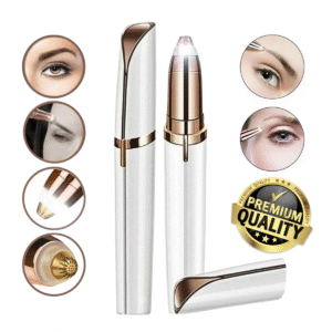 Caneta Aparador de Sobrancelhas e Pelos Portátil Recarregável Kapbom KA-2727 Depilador Aparador Sem Dor Seguro Eficaz