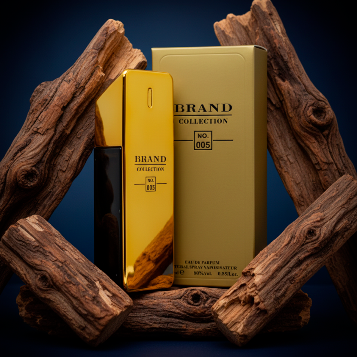 Brand Collection 005 - Inspiração One Million Masculino 25ml Eau de Parfum Importado de Luxo Fragância Exclusiva Homens de Sucesso - Imagem 3