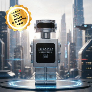 Brand Collection 296 Phanton Masculino 25ml Eau de Parfum Frasco Robótico Fragrância Inovadora Magnético Sedutor Luxo