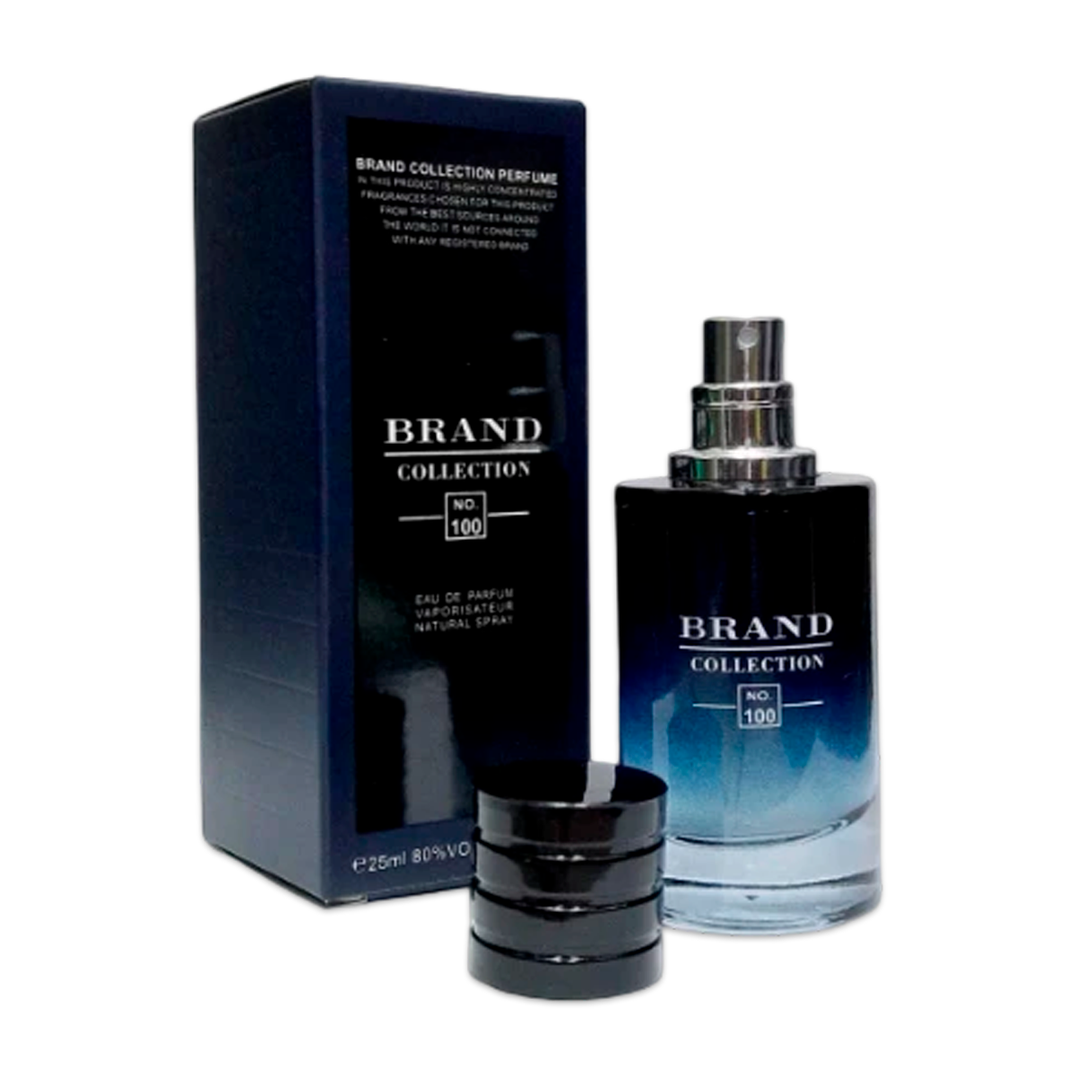 Brand Collection 100 Masculino Eau de Parfum 25ml Fragrância Importada Estilo Personalidade Luxo Poder Elegância Sexy - Imagem 4