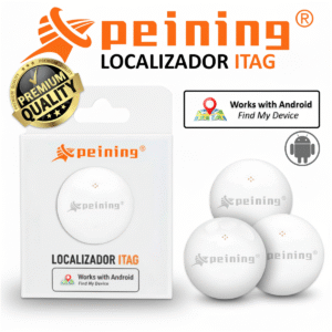 Localizador Bluetooth Inteligente Peining PEI-S10 Rastreador Chaves, Bolsa, Carteira e Pet Compatível com Android